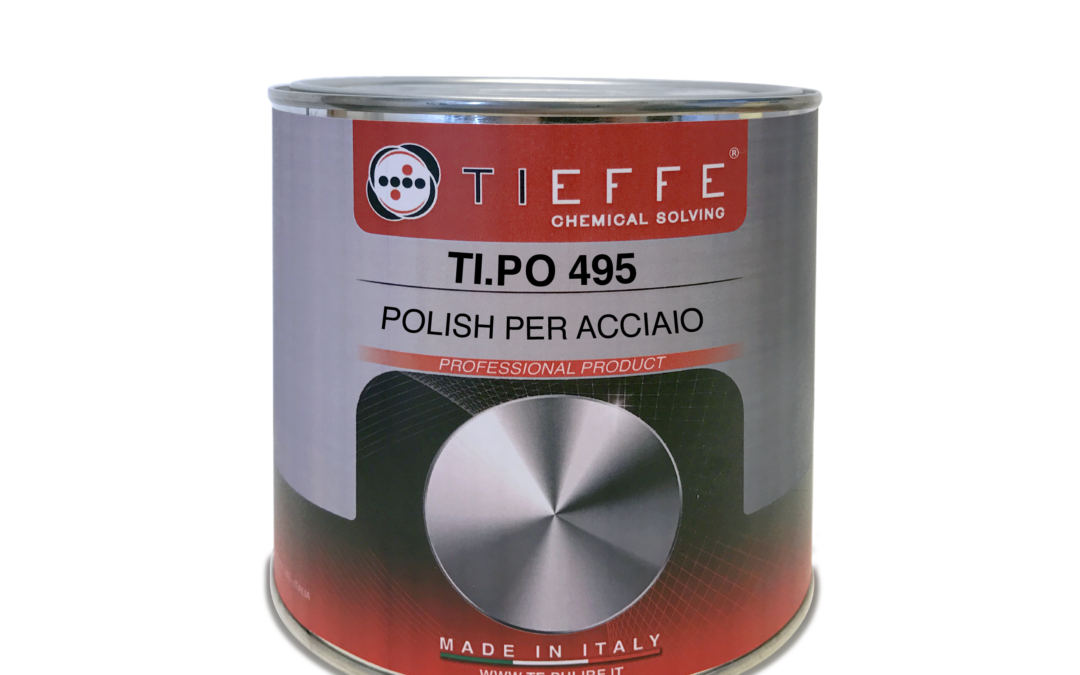 TI.PO 495 White polish for painted and unpainted metal surfaces